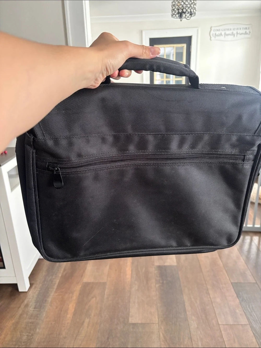 The North Face messenger bag